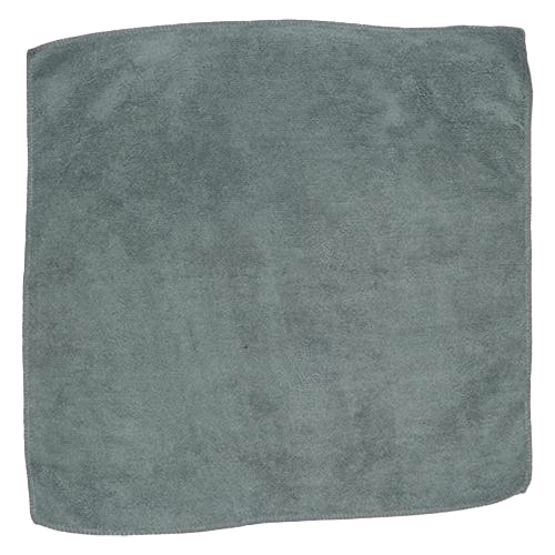 KR Strikeforce Economy Microfiber Towel Gray * 16 x 16 * Unique microfiber construction locks in dirt and moisture * Washable