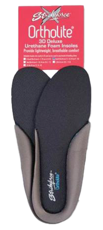 KR/Hammer Bowling Shoe 3D Ortholite Insole Strikeforce Ortholite Deluxe Insoles fit all Strikeforce & Hammer performance shoes * Lightweight, breathable comfort * Open cell foam draws moisture away from the foot * Higher compression for better cushion * Anti-Microbial * Anti-Odor * Sold in pairs Sizes:
X-Small (M 6 - 7, W 6.5-8.5)
Small (M 7.5 - 8.5, W 9 - 10)
Med (M 9 - 10, W 10.5 - 11)
Large (M 10.5 - 11.5)
XLarge (M 12, 13, 14)