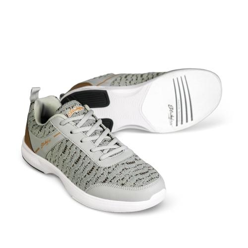 KR Strikeforce Flyer Mesh Lite Grey/Tan Men's Bowling Shoes