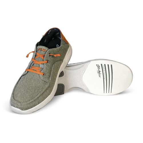 KR Strikeforce Austin Charcoal/Brown Men's Bowling Shoes