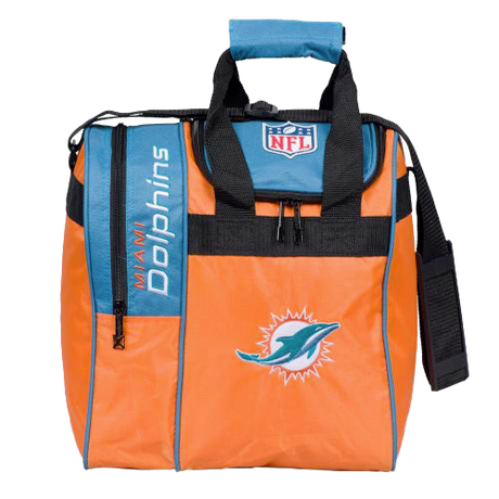 NFL Miami Dolphins Single Tote Bowling Bag