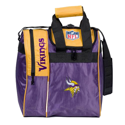 NFL Minnesota Vikings Single Tote Bowling Bag