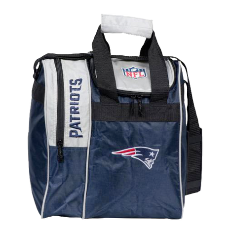 NFL New England Patriots Single Tote Bowling BagNFL New England Patriots Single Tote Bowling Bag