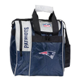 NFL New England Patriots Single Tote Bowling BagNFL New England Patriots Single Tote Bowling Bag