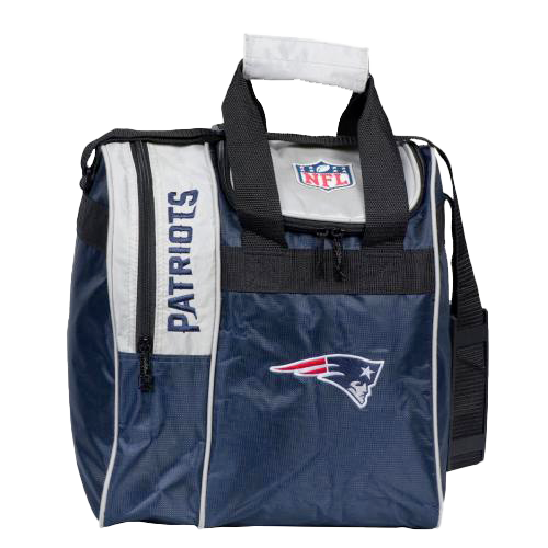 NFL New England Patriots Single Tote Bowling BagNFL New England Patriots Single Tote Bowling Bag