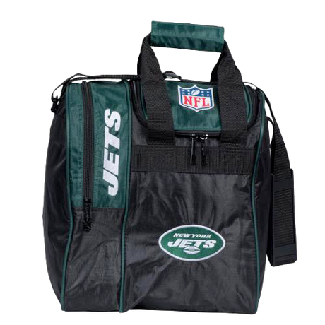 NFL New York Jets Single Tote Bowling Bag