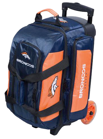NFL Denver Broncos Double Roller Bag