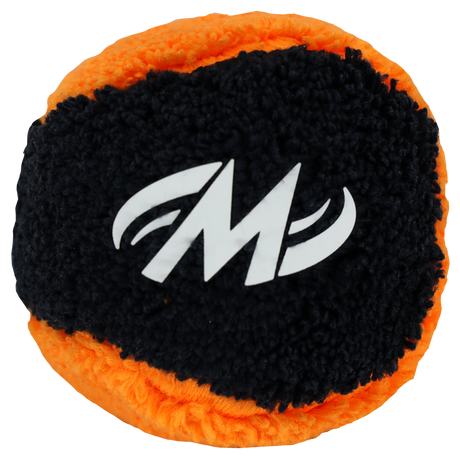 Plush Grip Ball - Black orange Absorbs moisture to dry hands and restore grip. Plush microfiber design is super-absorbent because it's much thicker than typical microfiber. Ball shape is easy to hold and provides maximum contact area with hands.