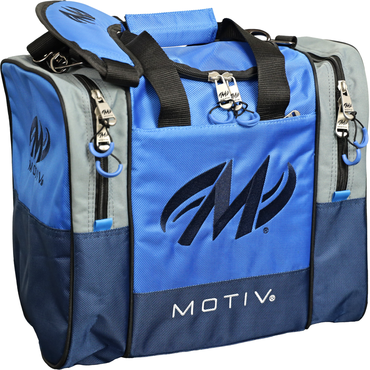 Motiv Shock 1 Ball Single Tote Covert Black Bowling Bag suitcase league tournament play sale discount coupon online pba tour