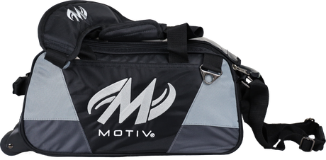 Motiv Ballistix 2 Ball Double Tote Covert Black Bowling Bag suitcase league tournament play sale discount coupon online pba tour