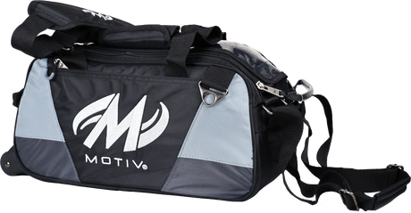 Motiv Ballistix 2 Ball Double Tote Covert Black Bowling Bag suitcase league tournament play sale discount coupon online pba tour