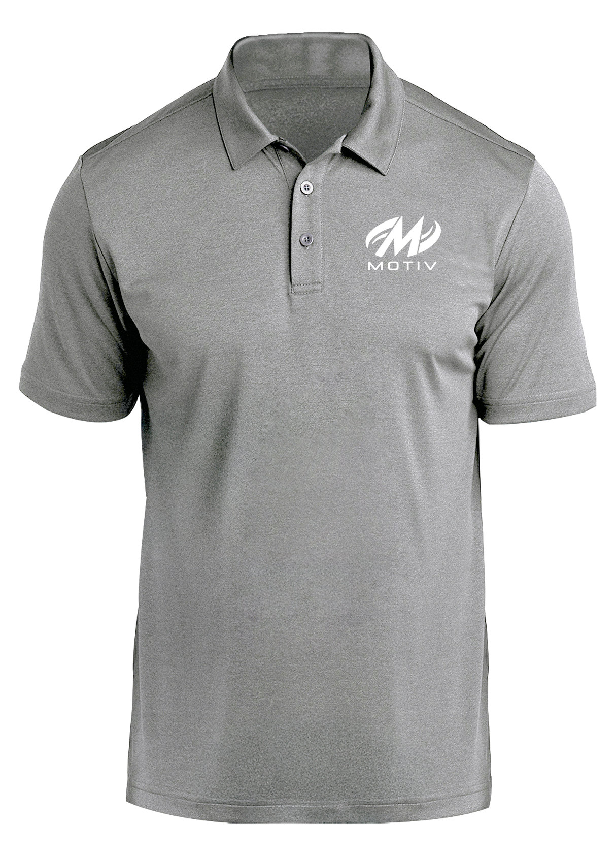 Motiv White Prime Polo Gray