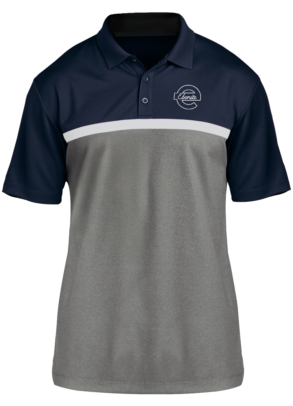 Ebonite 70's Competitor Polo Navy/White/Gray