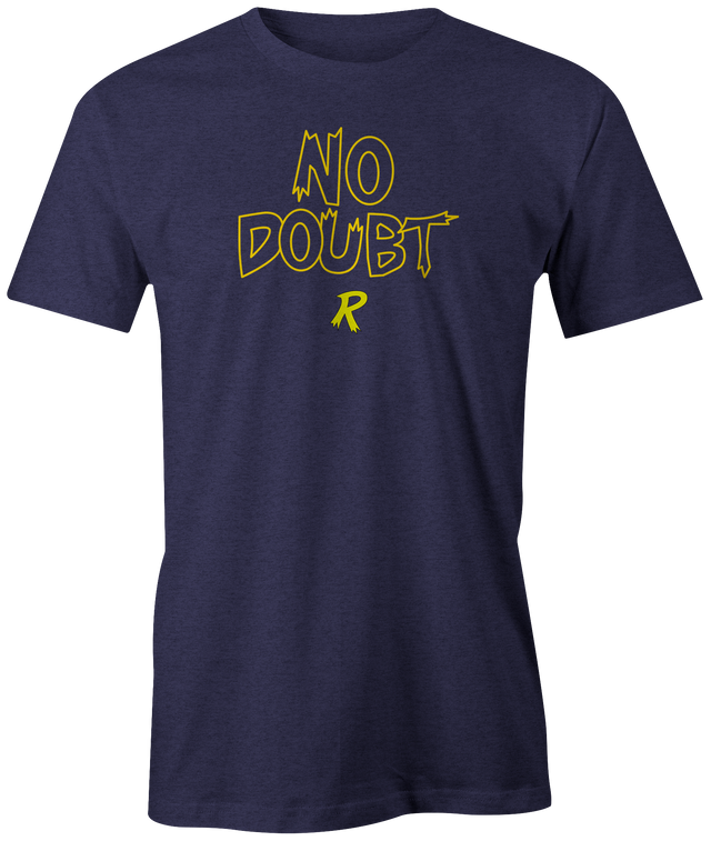 radical-no-doubt bowling ball logo tee shirt bowler tshirt