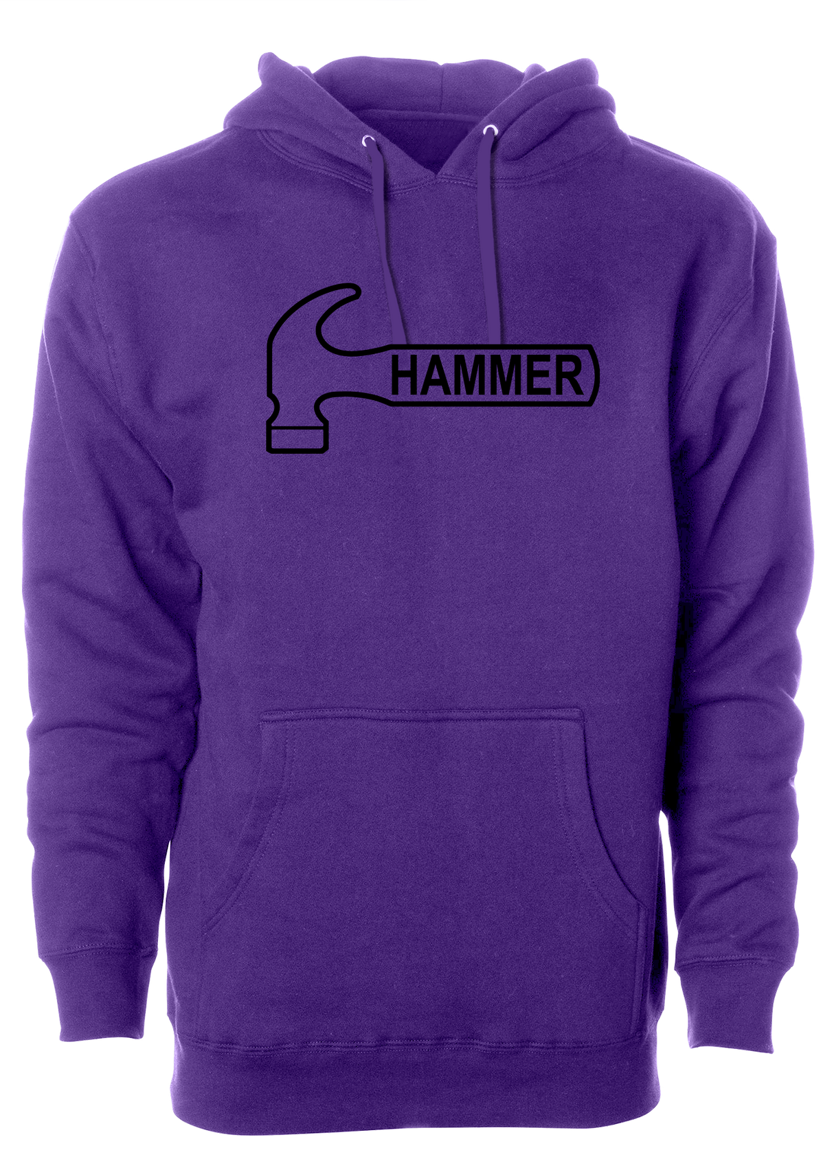 Hammer Black Logo Classic Hoodie