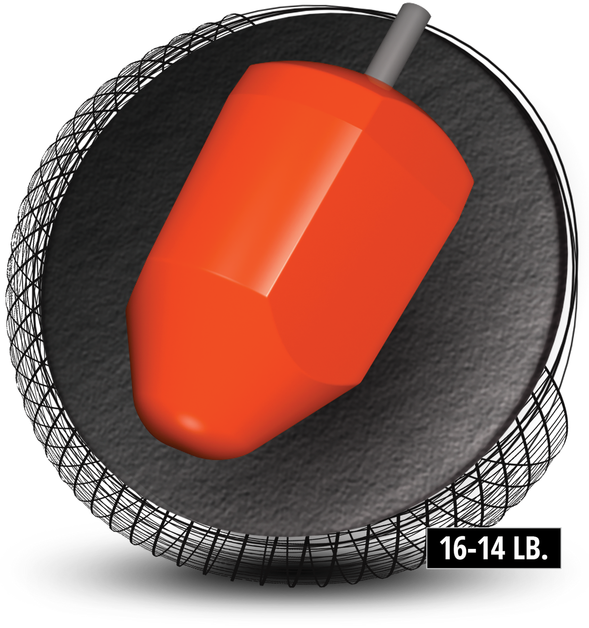 Hammer Raw Hammer - Smoke / Blue / Gold Core