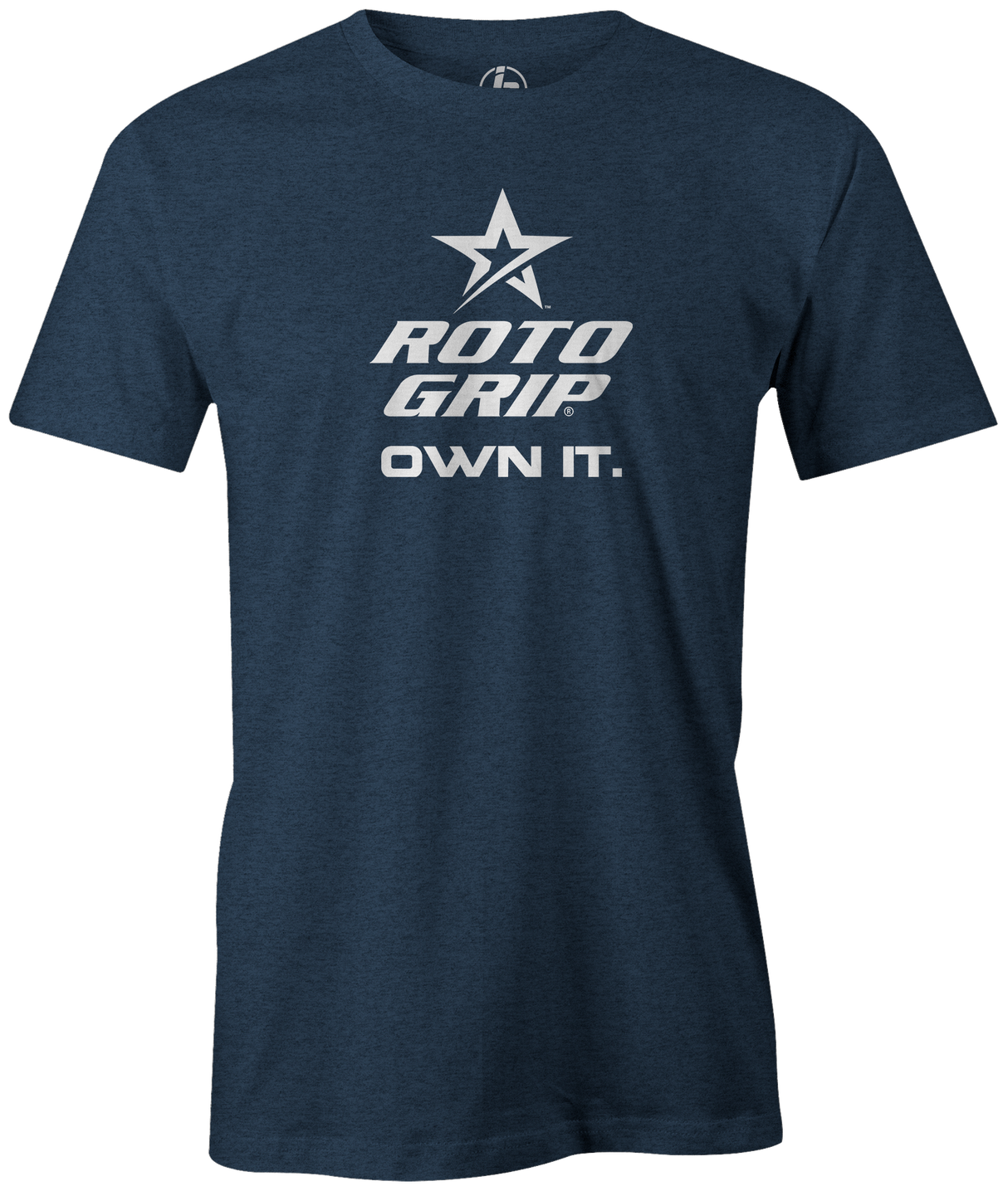 roto-grip-classic-own-it bowling-ball-logo-tee-shirt-bowler-tshirt