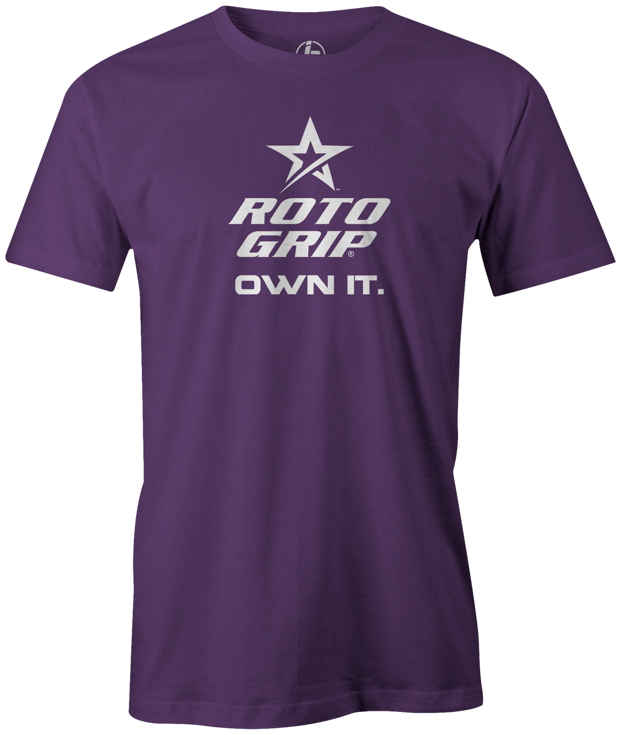 roto-grip-classic-own-it bowling-ball-logo-tee-shirt-bowler-tshirt