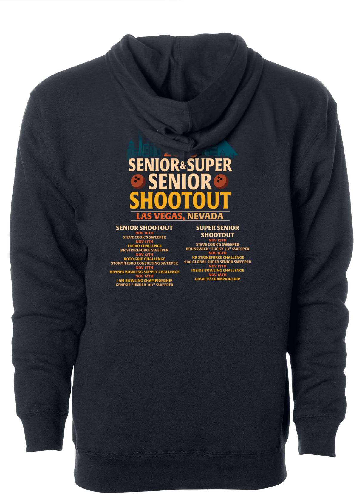 2025 Senior/Super Senior Shootout Tournament Hoodie