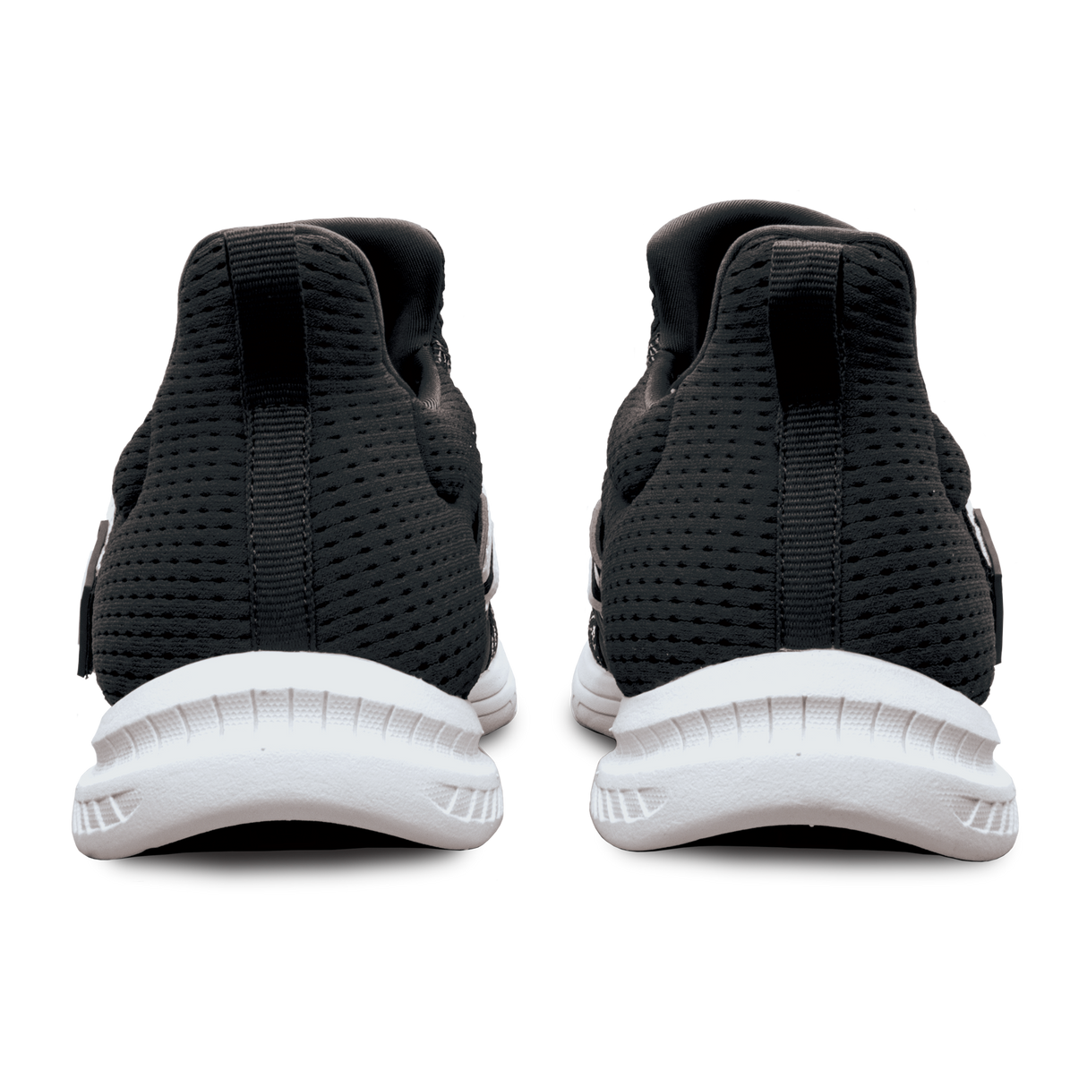 Brunswick Slingshot Black/White Bowling Shoes * Athletic performance knit * Easy to slip on * No lace fastening system * Extra-light molded EVA outsole * Raised rubber heel for a controlled slide * Pure slide microfiber slide soles on both sides * Superior slide immediately * *
