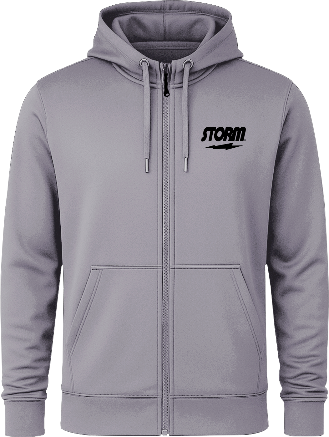 Storm Black Full Zip Hoodie