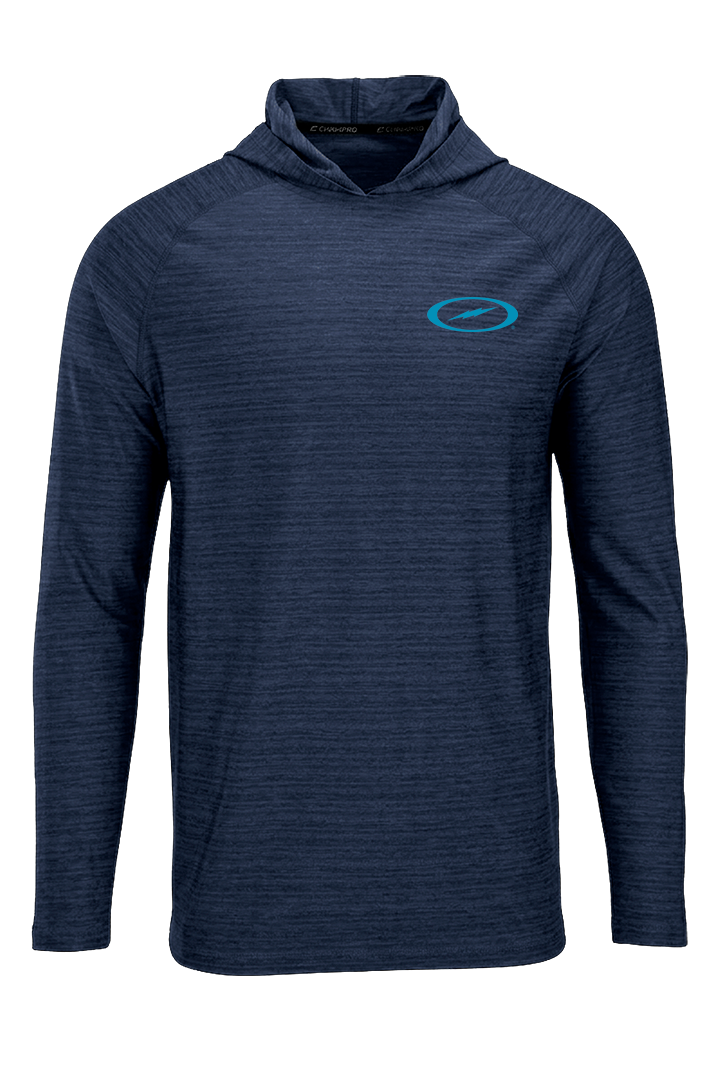 Storm Bolt Electric Blue Striker Performance Hoodie