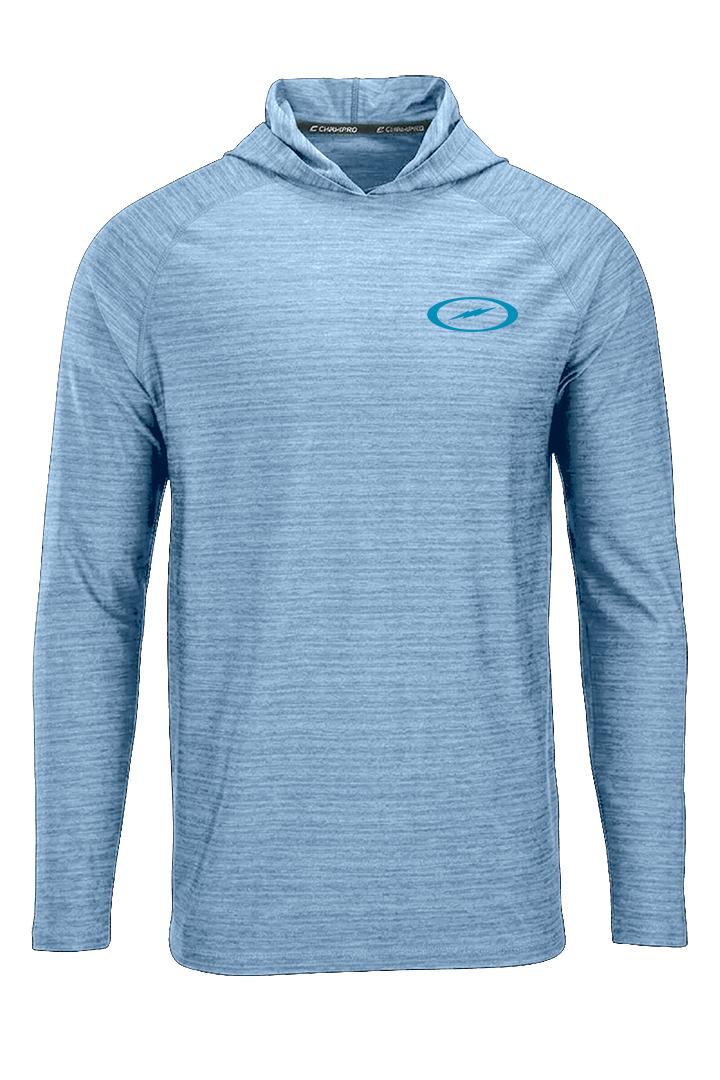 Storm Bolt Electric Blue Striker Performance Hoodie