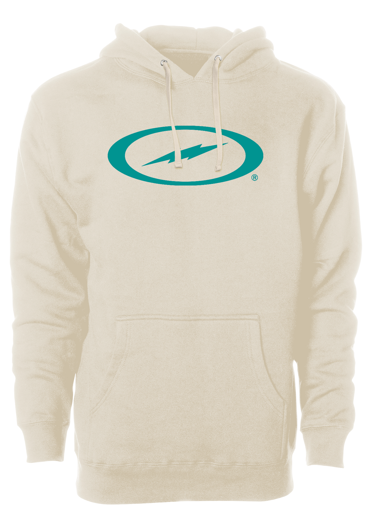 Storm Oval Bolt Logo Hoodie Teal