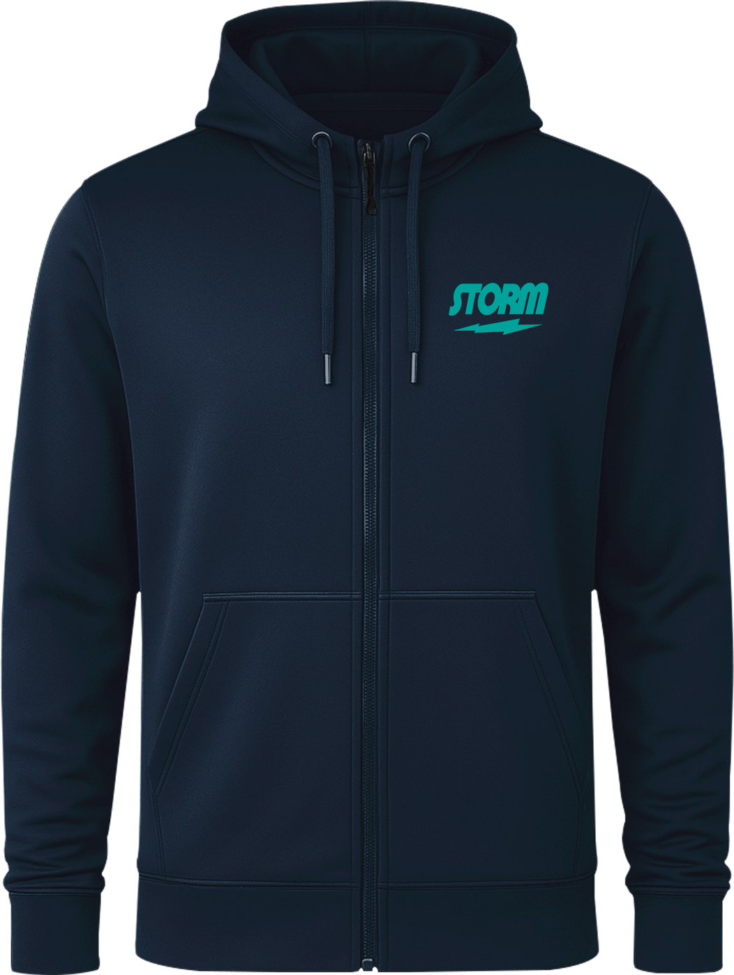 Storm Teal Full Zip Hoodie