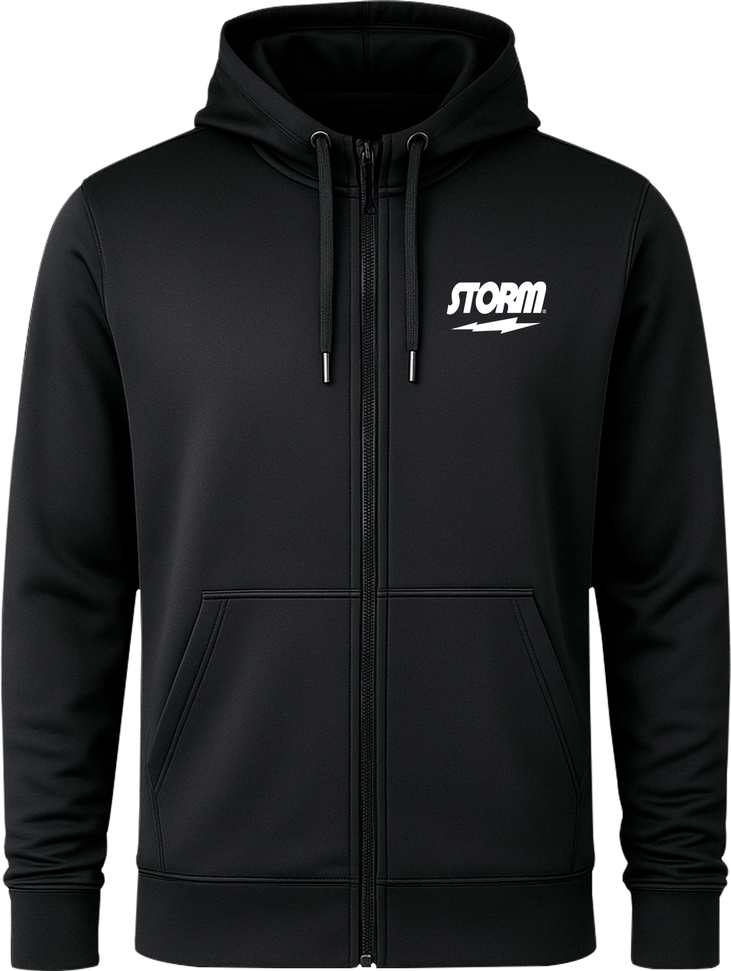 Storm White Full Zip Hoodie