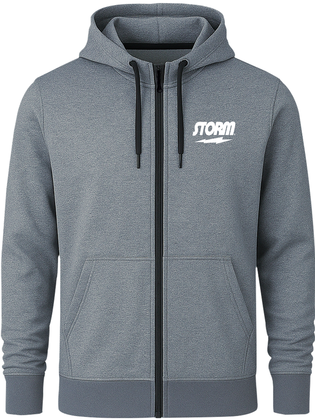 Storm White Full Zip Hoodie