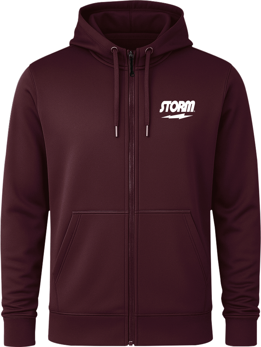 Storm White Full Zip Hoodie