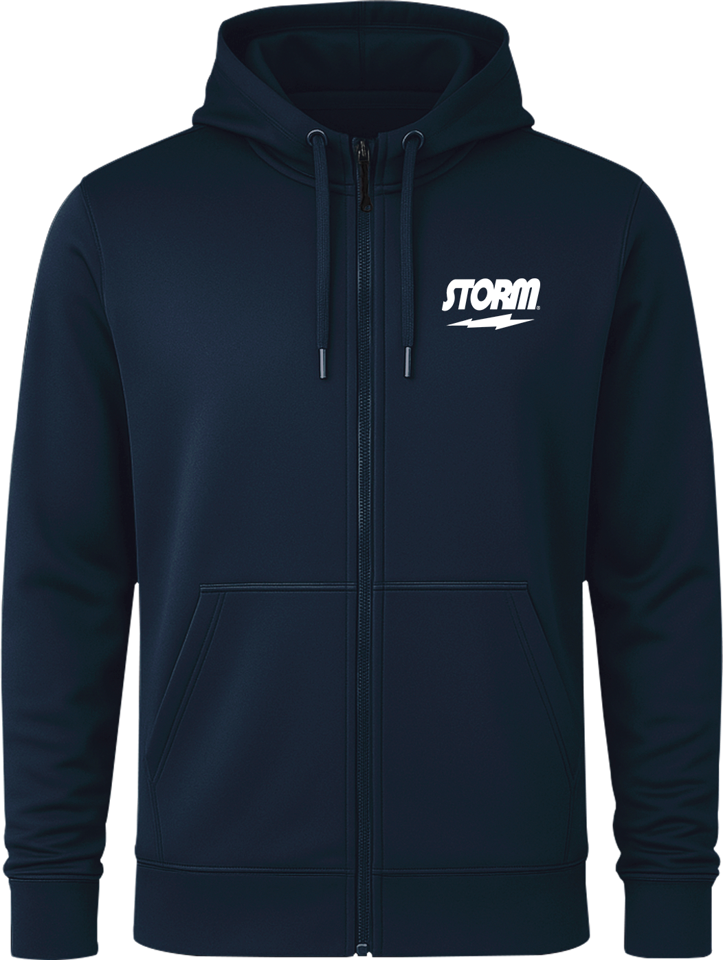 Storm White Full Zip Hoodie