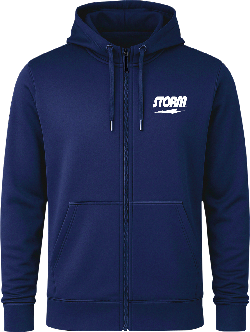 Storm White Full Zip Hoodie