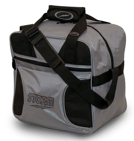 Storm Solo 1 Ball Tote Silver/Black Single Bowling Bag