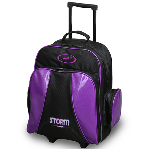 Storm Rascal 1 Ball Roller Black/Amethyst Bowling Bag suitcase league tournament play sale discount coupon online pba tour