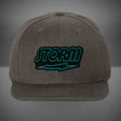 storm-flat-bill-snapback-cap-dark-heather
