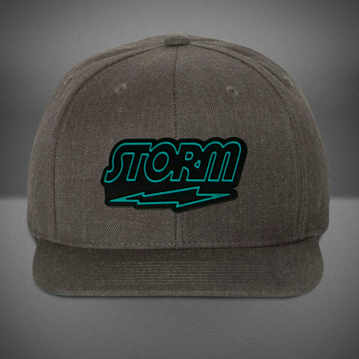 storm-flat-bill-snapback-cap-dark-heather