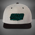storm-flat-bill-snapback-cap-heather-black