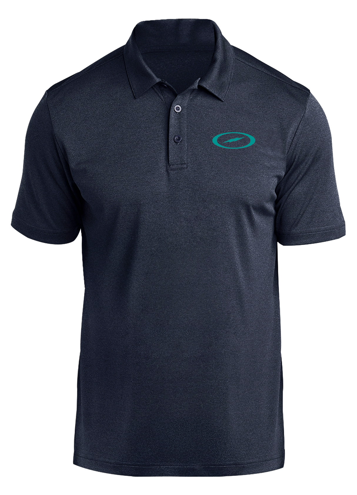 Storm Bolt Teal Prime Polo Navy