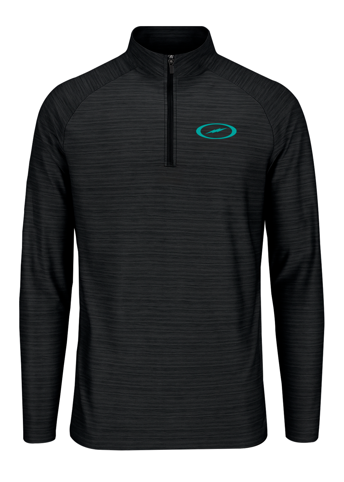 Storm Teal Bolt Striker Quarter Zip Pullover