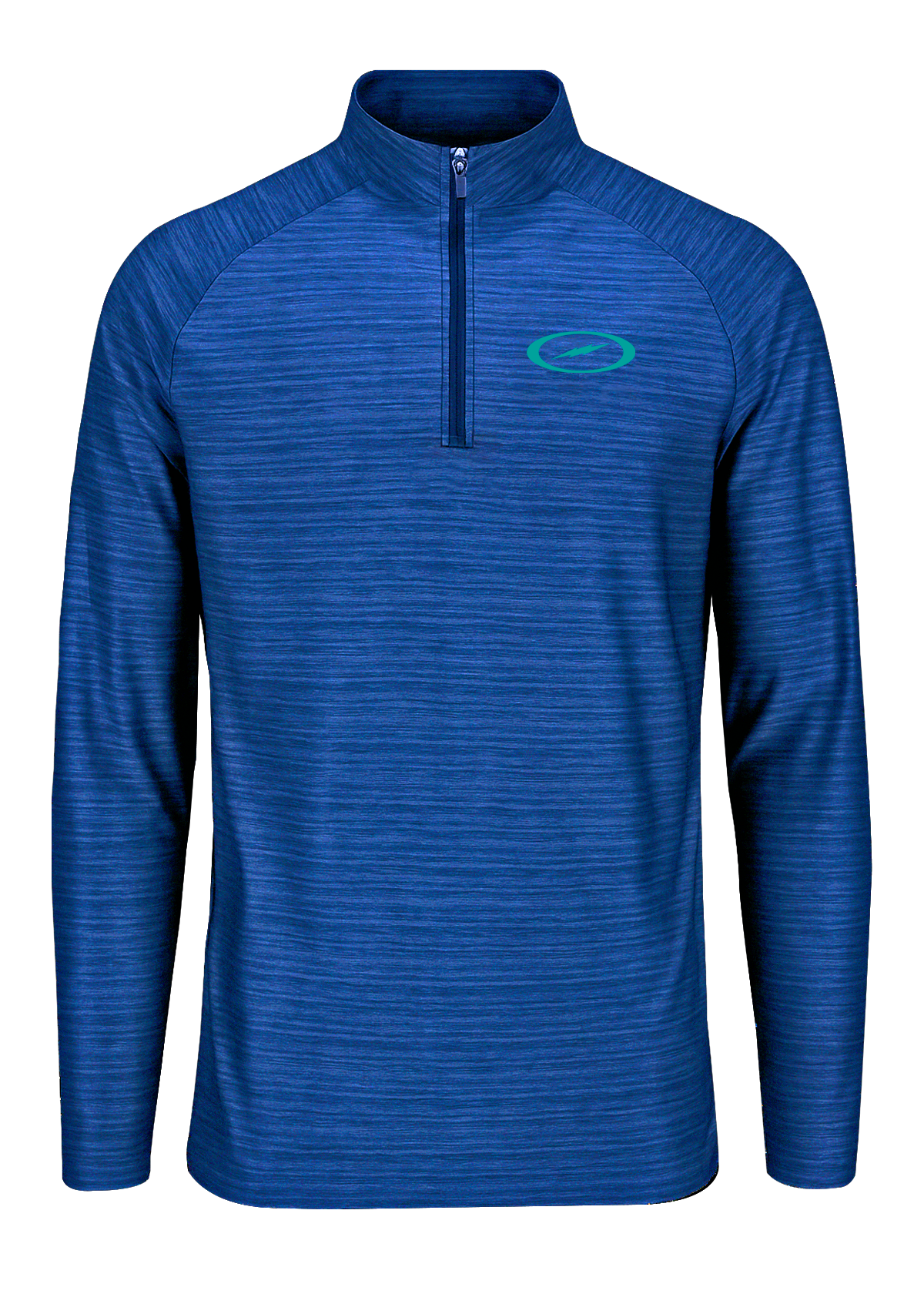 Storm Teal Bolt Striker Quarter Zip Pullover