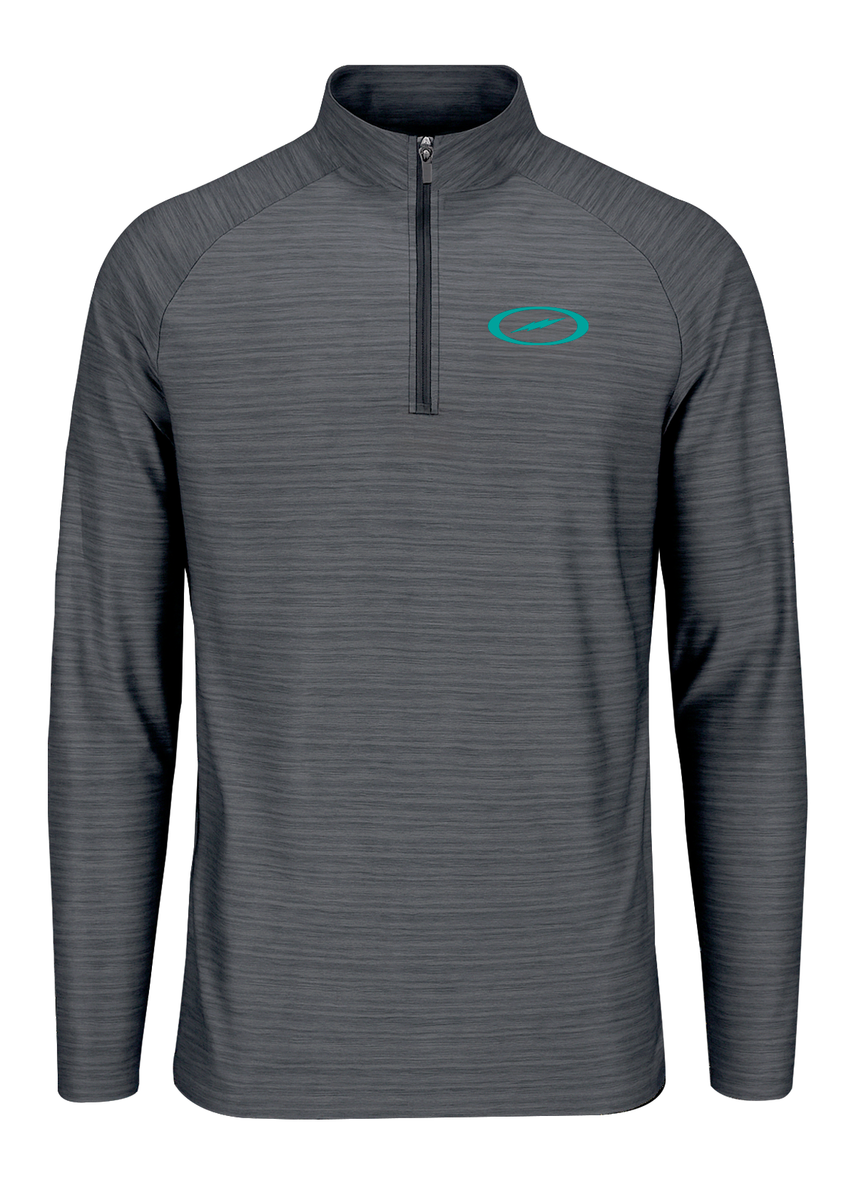 Storm Teal Bolt Striker Quarter Zip Pullover