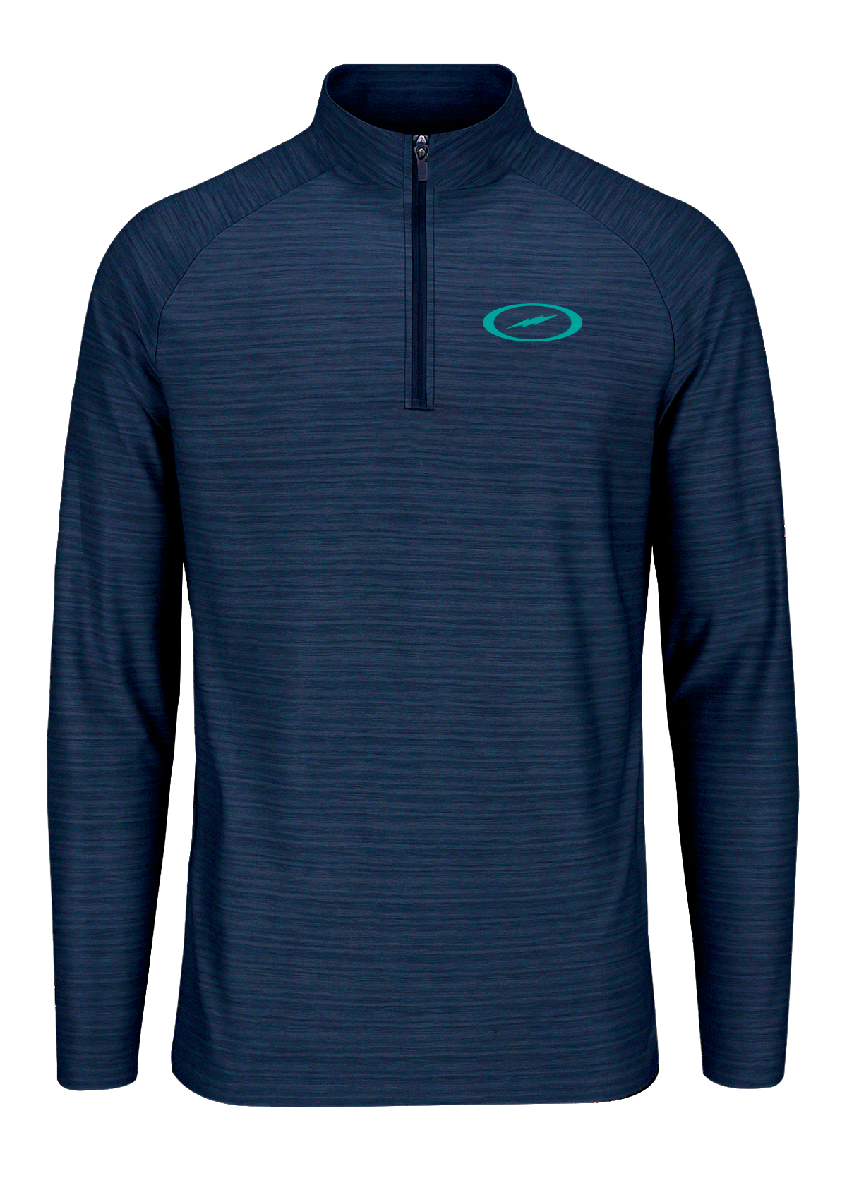 Storm Teal Bolt Striker Quarter Zip Pullover