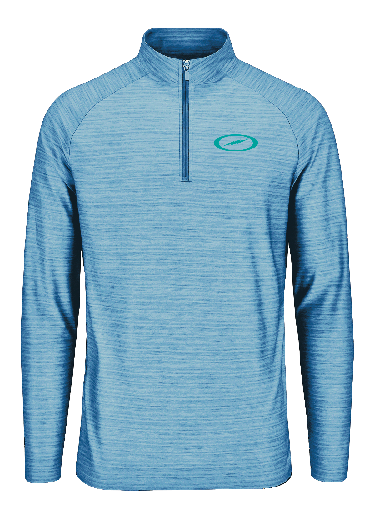 Storm Teal Bolt Striker Quarter Zip Pullover