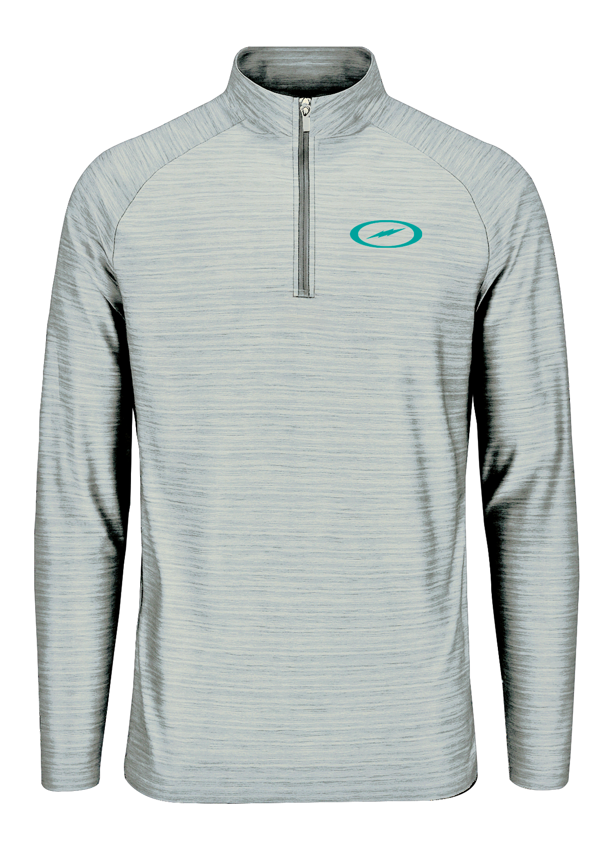 Storm Teal Bolt Striker Quarter Zip Pullover