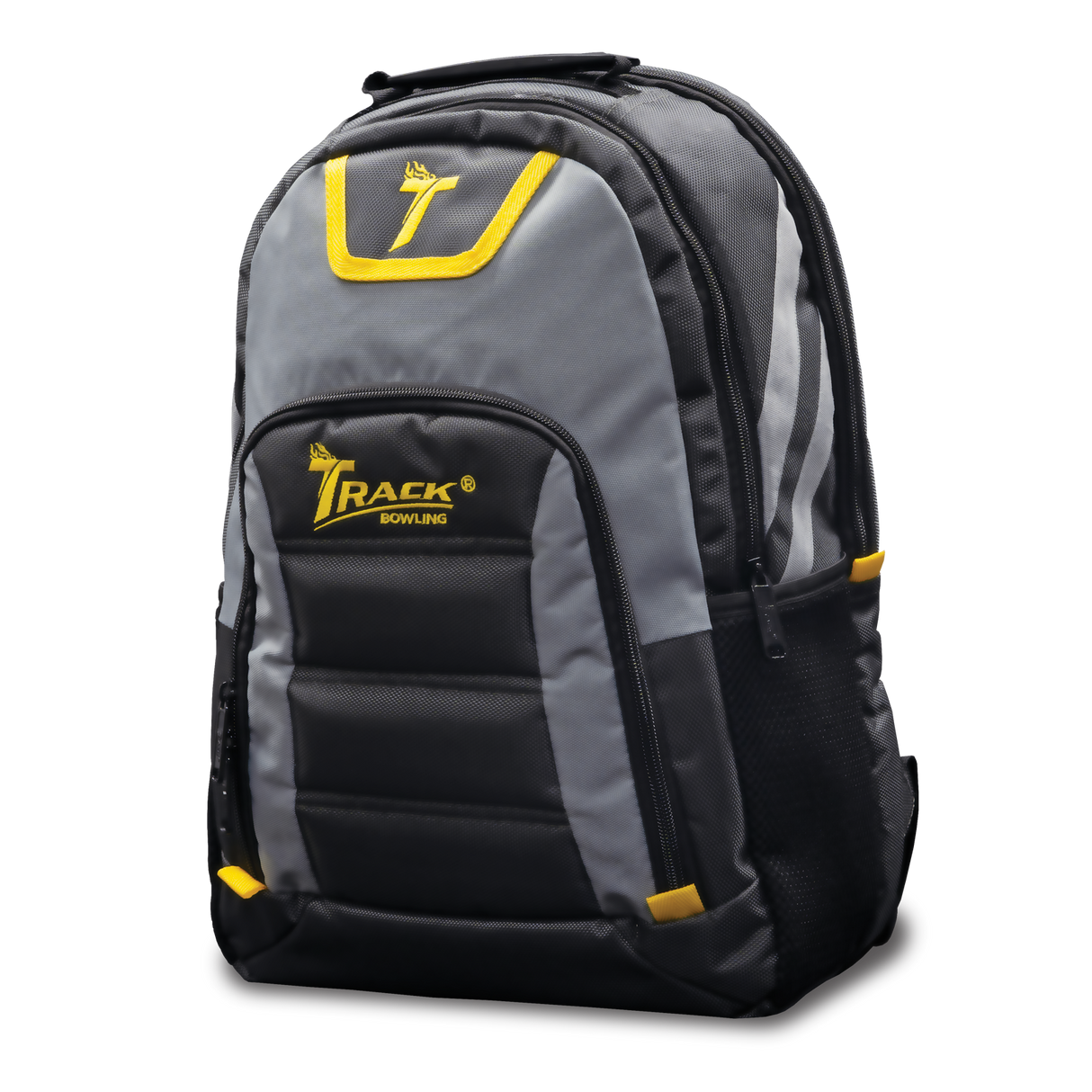 Track Select Backpack Grey/Yellow Bowling Bag suitcase league tournament play sale discount coupon online pba tour