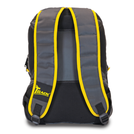 Track Select Backpack Grey/Yellow Bowling Bag suitcase league tournament play sale discount coupon online pba tour