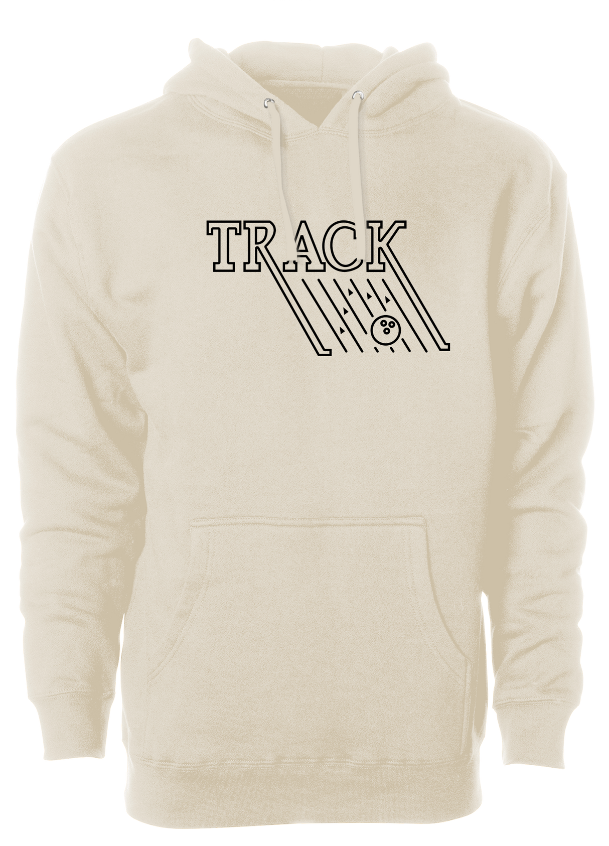 Track Bowling Retro Hoodie