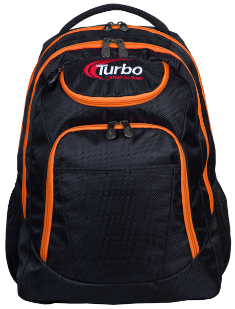 Turbo Shuttle Bowling Backpack Black/Orange